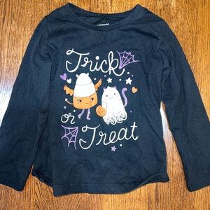 Carter's Black Halloween Long Sleeve Tee